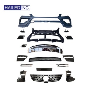 Parachoques de coche delantero completo PP + ABS HAILED Hot con Kits de carrocería de luz corriente para mercedes-benz Ml-Class W166 Ml <span class=keywords><strong>166</strong></span> Amg 1668854925 - Product Image 1