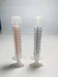 使い捨て10ml医療用アダプター付プラスチックシリンジ - Product Image 4