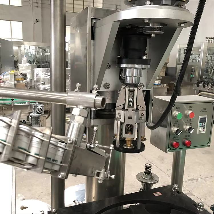 Fully Automatic Single Head Aluminum Screw Lid Capping Machine Wine ...