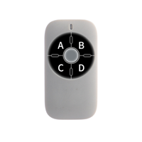Transmisor de control remoto RF inalámbrico YET2211 Código de aprendizaje Código rodante Control remoto de código Clon