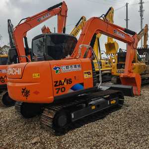 Excavadora Hitachi ZX70 Ligeramente Usada, 7 Toneladas de Peso Operativo, Modelo ZX60, Motor Isuzu, Caja de Cambios, Capacidad de la Cuchara de 0.3m, Cumple con la Normativa EPA - Product Image 3