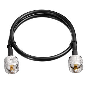 ホットスーパーバット RF ジャンパーケーブル UHF オス <span class=keywords><strong>PL</strong></span>-259 から UHF オス <span class=keywords><strong>PL</strong></span>-259 低損失デジタルケーブル同軸 RG58 - Product Image 2