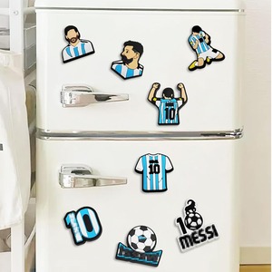 Imán de PVC para Refrigerador al por Mayor, Personajes de la Copa Mundial de Fútbol, Imán de Goma Personalizado para Refrigerador, Recuerdo - Product Image 3
