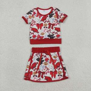 Conjuntos de Ropa de Yoga para Niñas, Faldas de Equipos de Fútbol, Trajes de Animadoras, Ropa Deportiva de Moda Infantil al por Mayor, Disponible en Stock - Product Image 4