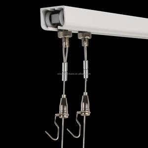 Pinces de câble réglables en laiton Ensemble de quincaillerie <span class=keywords><strong>pour</strong></span> systèmes de <span class=keywords><strong>suspension</strong></span> <span class=keywords><strong>pour</strong></span> fils et câbles suspendus à usage intensif - Product Image 1