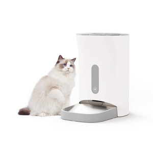 Alimentador inteligente para mascotas Bandeja inclinada Alimentador lento Tazón temporizado 4.5L Soporte Comunicación de energía de respaldo: Wi-Fi - Product Image 5