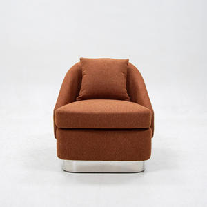 Sillón Individual para Sala de Estar, Silla de Comedor, Dormitorio, Apartamento, Hotel, Exterior, Almacenamiento, Moderno, de Terciopelo, Silla de Descanso - Product Image 4