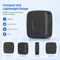 Mini traceur GPS personnel portable P8, IP54, 4G, alarme SOS, géolocalisation, détecteur de chute pour la sécurité des personnes âgées, des enfants et des animaux domestiques