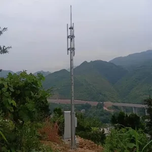 Fabrik 25m 40m Höhe Netzwerk mobile gsm Kommunikation Monopol Basisstation Telekommunikation Eisen WiFi Antenne Signalturm
