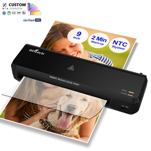 Nhựa cán 100 mic A3 và A4 A5 tấm ảnh nóng nhiệt lạnh giấy Laminator cán Máy Giá A3 A4 tự động - Product Image 1