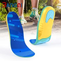 Semelles intérieures en gel pour chaussures de sport et de course, personnalisées en PU, souples et confortables, très vendues