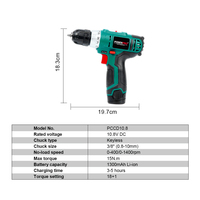 Outils électriques, perceuse électrique 3,6 V, 12 V, 16 V, 18 V, 20 V, perceuse à percussion, perceuse sans fil