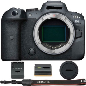 Para la cámara digital sin espejo <span class=keywords><strong>R6</strong></span> <span class=keywords><strong>Mark</strong></span> <span class=keywords><strong>II</strong></span> Vlog, lente RF 105mm F47.1 IS, video 8K, resistente al agua y a los golpes, zoom óptico 41x dual - Product Image 1