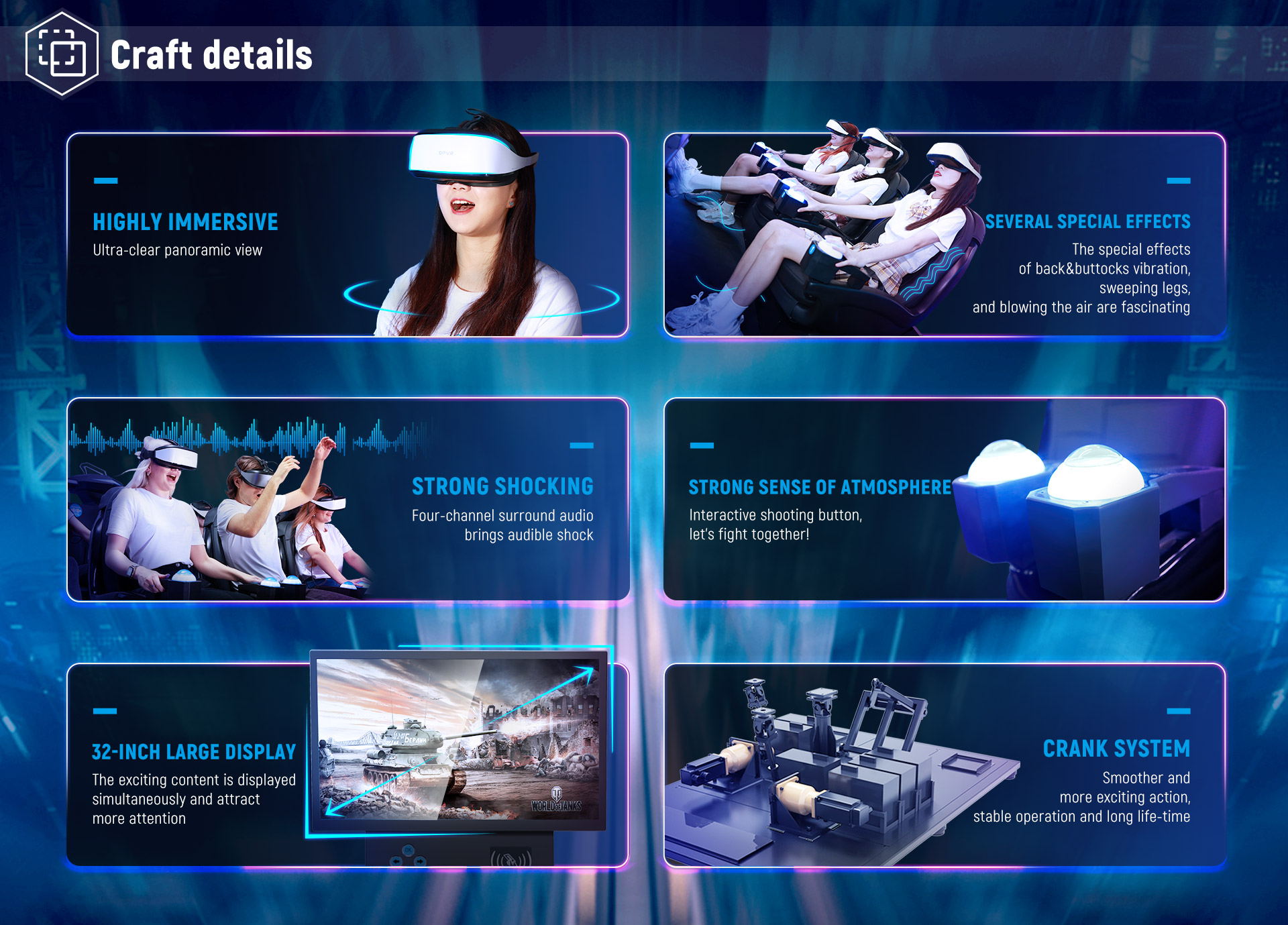 360° 9D Vr Cinema 5D Roller Coaster Birdly Vr Flight Simulator