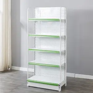 Hot Sale Single Sided Factory Price Shelving Rack Supply Super Market Racks Gondola