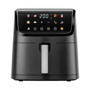 <span class=keywords><strong>Friteuse</strong></span> à air numérique multifonctionnelle intelligente en acier inoxydable carrée de 7 L avec écran tactile 10 programmes ETL GS CE CB RoHS LFGB - Product Image 2