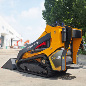 Chargeur sur chenilles compact Derette XC1100 Mini Skid Steer Diesel avec moteur Kubota certifié EPA - Product Image 3