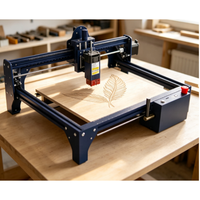 Machine de gravure laser à diode mini de table, profondeur de gravure de 5 à 20 mm, contrôle convivial, prend en charge les machines de marquage laser 3D DIY
