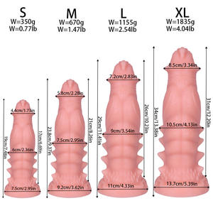 Cross-border Muscle <span class=keywords><strong>God</strong></span> Plug anal en forme de tête à pointes, Fleur sexuelle pour adultes, Dilatateur anal pour auto-stimulation en extérieur, SM pour femmes en extérieur - Product Image 4