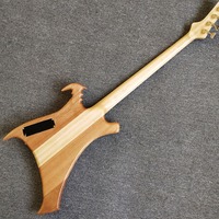 Guitare basse à 5 cordes de couleur naturelle, buzzer, Top, décolleté, livraison gratuite