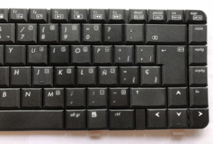 New Spanish Laptop <b>Keyboard</b> for HP Compaq CQ40 CQ41 CQ45 Black 486904-001 - Product Image 4