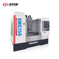 Centre d'usinage vertical CNC robuste GSK System VMC750 à broche unique pour aluminium, machine de fraisage CNC 3 axes haute performance