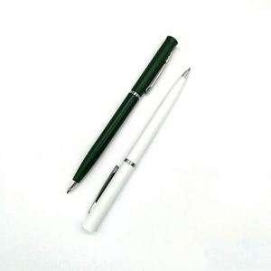Bolígrafo Personalizado Delgado de Punta Media, de Plástico, con Mecanismo de Giro, para Regalo, Negocios, Oficina, Estudiantes, Maestros, Bodas, Navidad - Product Image 1