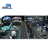 JiaYi VR Game Center, Diseño de Centro de Juegos de Realidad Virtual Interior, Simulador de Máquinas de Juegos de Realidad Virtual, Solución Integral, Fabricantes de Equipos VR/AR/MR 1