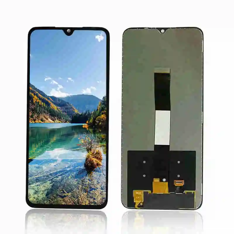 100% Original Pantalla For Xiaomi Redmi 9A 9C Lcd Display Touch Screen Digitizer Assembly Sensor With Frame