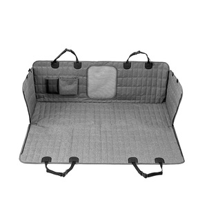 Hamaca impermeable para coche y perro, cubiertas protectoras de asiento antideslizantes a prueba de arañazos, cubierta de asiento trasero de Material Oxford para coches, accesorio para mascotas - Product Image 5