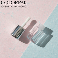 Emballage cosmétique vide à marque privée avec bouchon à vis, imprimé en sérigraphie, pour blush liquide, rouge à lèvres et joues