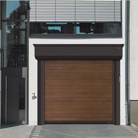 Portes de sécurité isolées thermiquement, automatiques, en alliage d'aluminium, volets roulants rapides, porte industrielle enroulable en spirale