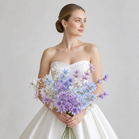 Fleurs d'orchidées artificielles en gros pour centre de table de mariage et décoration intérieure
