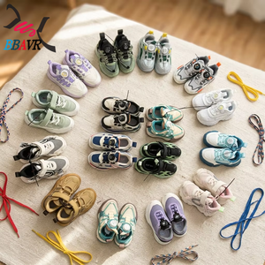 STOCK Children's Sneakers <b>Net</b> Face Girls Boys Casual Shoes Cotton Lining Stretch <b>Fabric</b> Upper - Product Image 1
