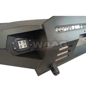 Barra protectora de parrilla de parachoques delantero para Mitsubishi Triton Bull Black Triton L200 2019 2021 Triton 4x4 Heavy Duty, acero de alta calidad - Product Image 4