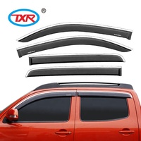 HILUX — déflecteurs de pluie, pour silex VIGO, BT50, NAVARA, protection solaire de haute qualité