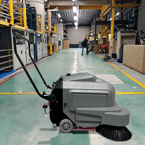 ماكينة كنس كهربائية عالية الجودة بالمشي خلف الشارع 12 فولت لتنظيف الغبار بتخفيضات كبيرة - Product Image 3