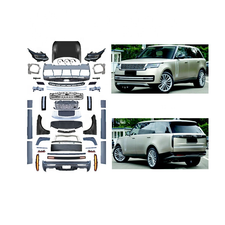 Yüksek kalite yeni tasarlanmış ön ve arka vücut kitleri 13-17 Range Rover için yeni 23 SVR tarzı yükseltilmiş