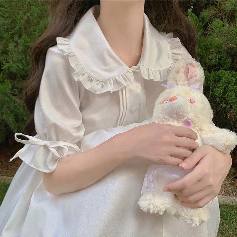 white christmas dresses Japanese Kawaii Dress main image 0