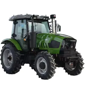 Çok fonksiyonlu 4X4 tekerlek 4Wd 150Hp traktör ön yükleyici çiftlik bahçe traktörü opsiyonel parçalar ile