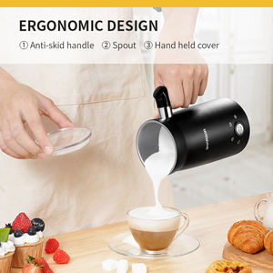 Café Latte Cappuccino Vapeur <span class=keywords><strong>Lait</strong></span> Mousse Chaude Mousse Froide Vapeur Contrôle De La Température <span class=keywords><strong>Mousseur</strong></span> <span class=keywords><strong>À</strong></span> <span class=keywords><strong>Lait</strong></span> <span class=keywords><strong>Électrique</strong></span> - Product Image 5