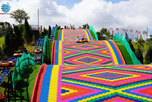 Khô trượt tuyết dốc cầu vồng trượt đi xe khô Cầu Vồng sân chơi trượt ngoài trời khô trượt mat - Product Image 2