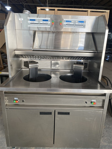 DZ002 Shineho Vente Flash - Équipement de Cuisine Professionnel pour Restaurants et Traiteurs - Friteuse Électrique Combinée 2/3/4/5 Paniers - Product Image 2