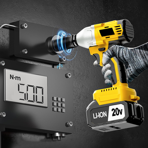 20V Cordless Brushless Motor 1/2inch Drive 430NM <b>Torque</b> Industrial Grade 3-in-1 Impact Wrench <b>Set</b> DIY Powered CW-20B-1 Cordless - Product Image 6