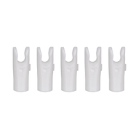 CUPID Anti-clou Flèche Nocks Remplacement Flèche Nocks Tir à l'arc Plastique pour Tir Carbone Durable Plastique Pins pour Jeux Flèches 7