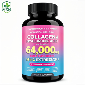Integratori Erboristici per Adulti 14 in 1 con Collagene, Biotina, Cheratina, Acido Ialuronico, Zinco, Vitamina <span class=keywords><strong>C</strong></span>, <span class=keywords><strong>E</strong></span>, Pepe Nero - Capsule a Marchio Privato - Product Image 1