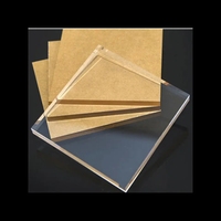 Panneau de verre en plastique acrylique feuille acrylique 3mm 5mm 1mm 2mm 6mm couleur clair Transparent Flexible moulé Pmma Perpex acrylique