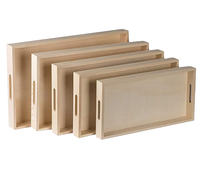 Panier de rangement multifonctionnel carré moderne en bambou laqué flexible personnalisable JUNJI, à un seul niveau, avec poignées découpées, grande capacité