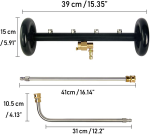 Balai de lavage automobile NBT pour l'entretien des voitures et le <span class=keywords><strong>nettoyage</strong></span> du châssis avec nettoyeur haute pression ou nettoyeur de châssis - Product Image 2