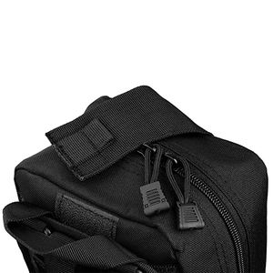 Medresq прочный 1000D нейлоновый черный аптечка первой помощи Ifak Тактический оторвать полезность EMT медицинская сумка для оказания первой помощи Molle Pouch - Product Image 4